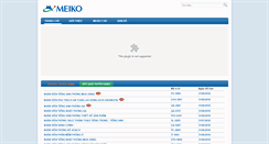 Desktop Screenshot of meiko-elec.com.vn